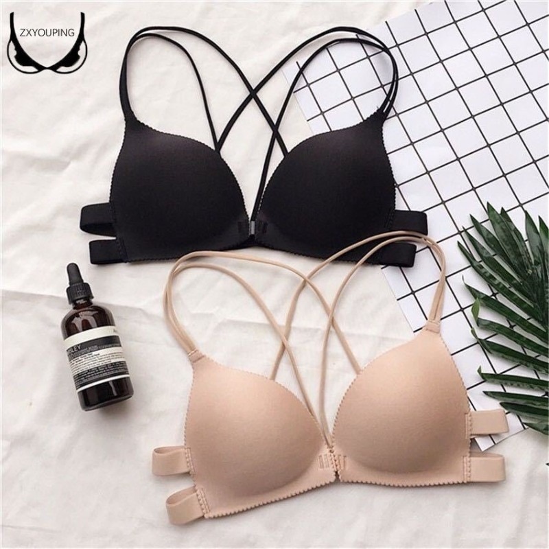 1 Piece Fashion Triangle Cup B - Wirefree Bra Comfort 评论和价格