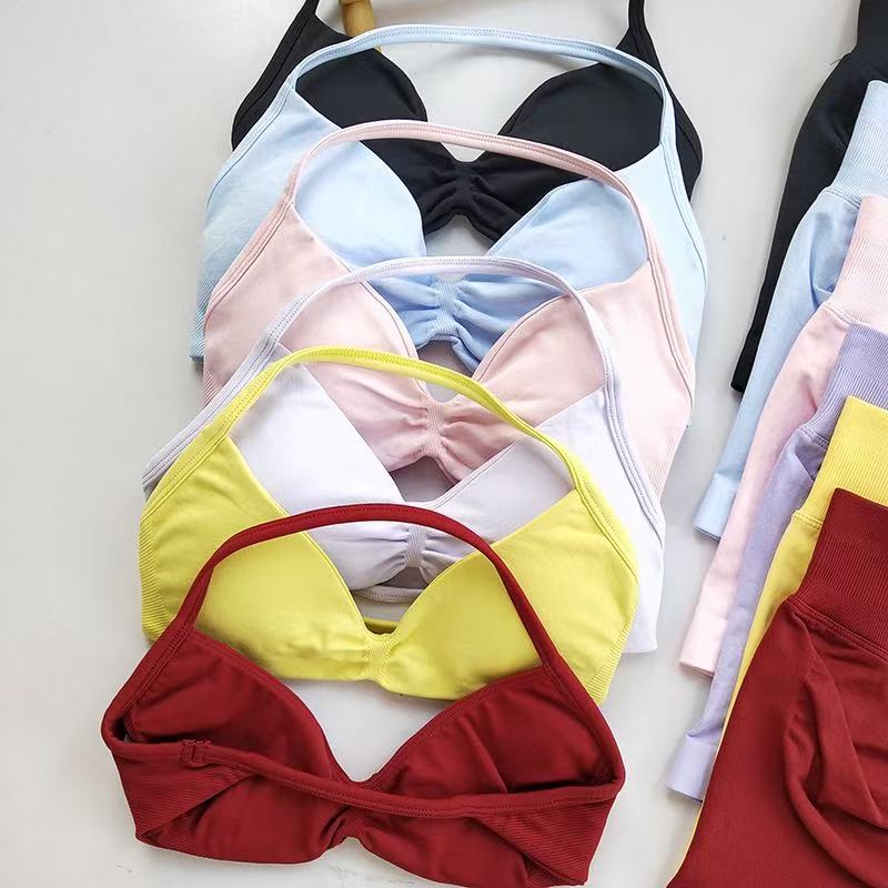 HISTELLO Sports Set  Piece Wom - Sports Bra Racerback 评论和价格