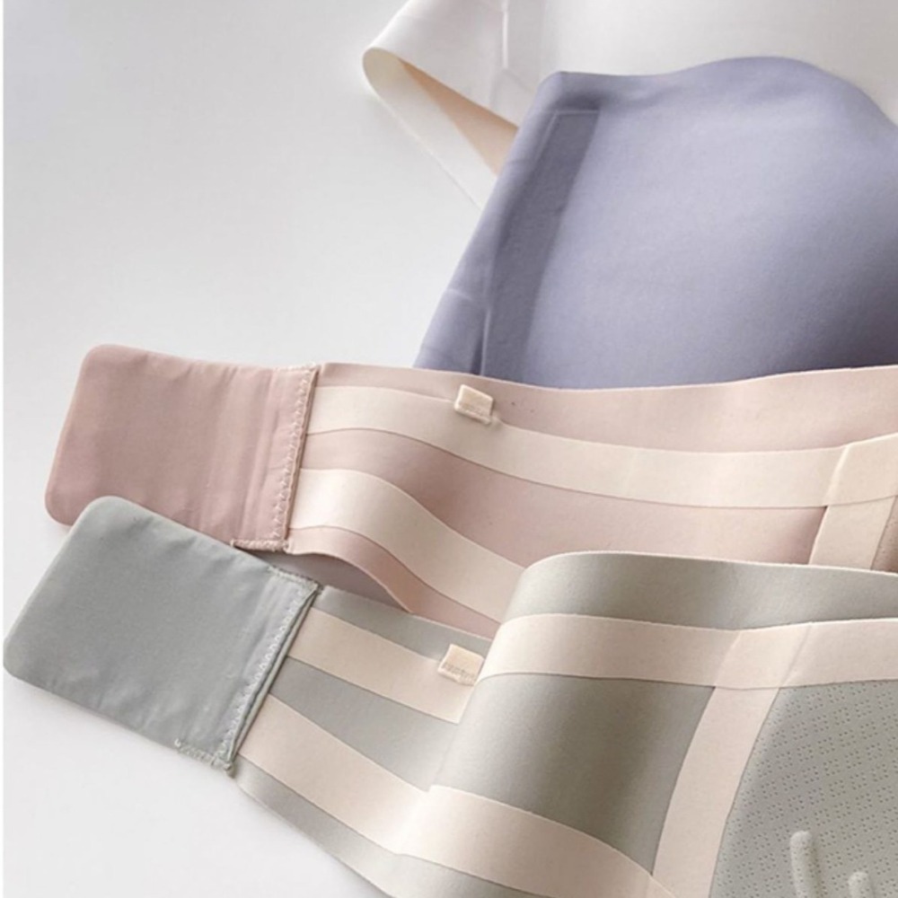 Solid Color Strapless Wrapped  - Plunge Bra Push Up 评论和价格