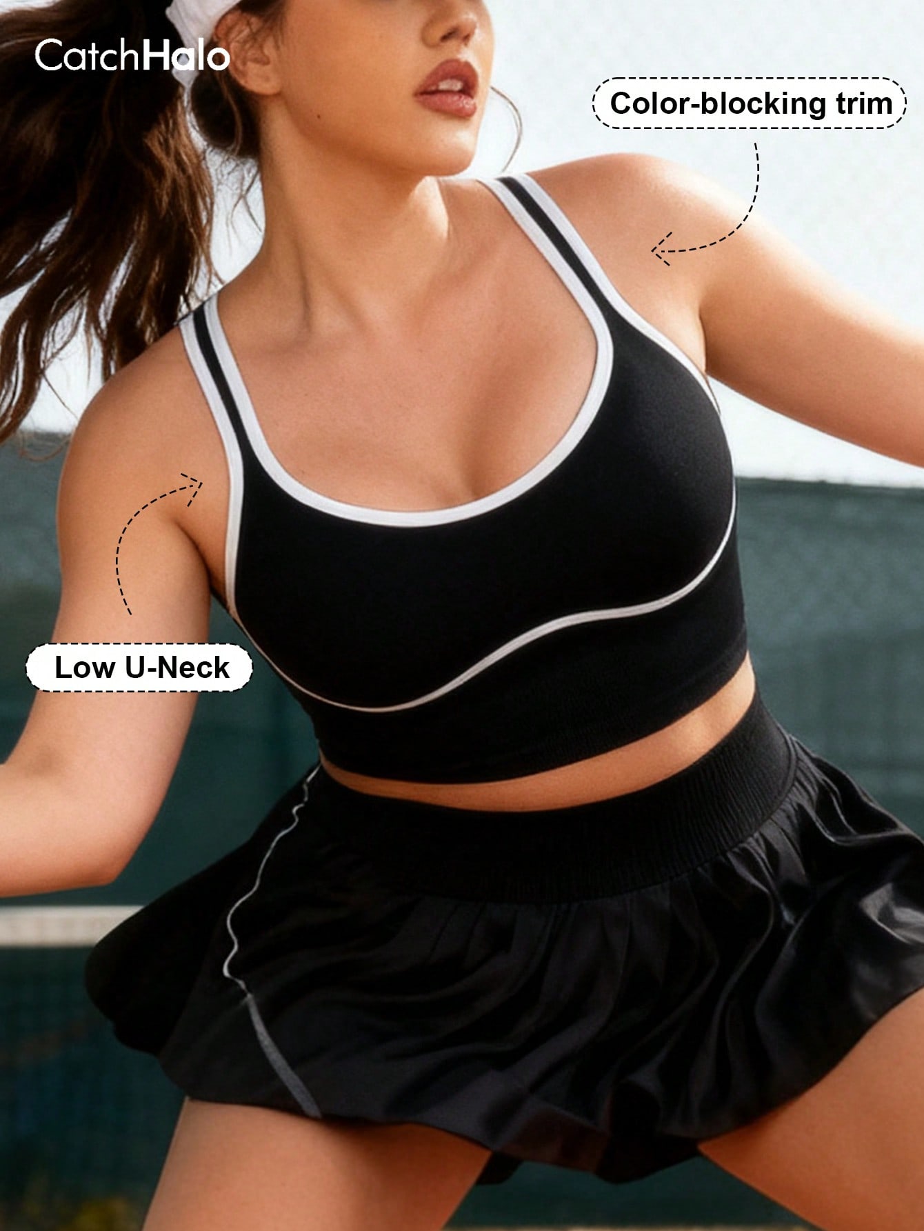 Women Plus Size Seamless Brale - Sports Bra Racerback 评论和价格