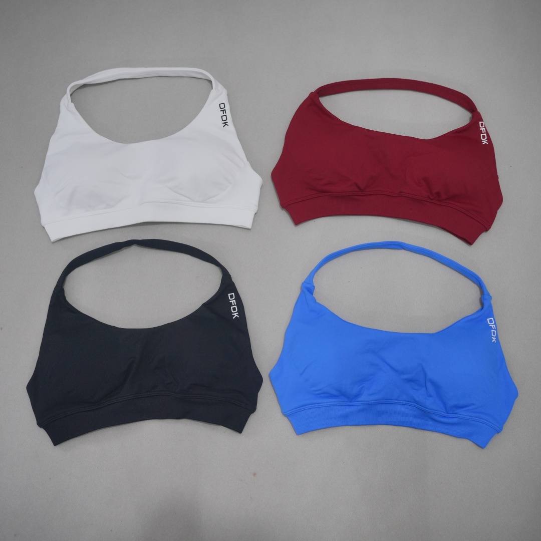 DFDK Women Seamless Sports Bra - Plunge Bra Push Up 评论和价格